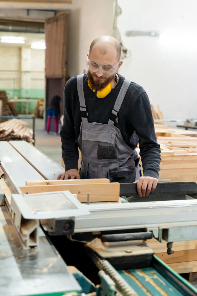 Warehouse team preparing boxed orders for shipment
